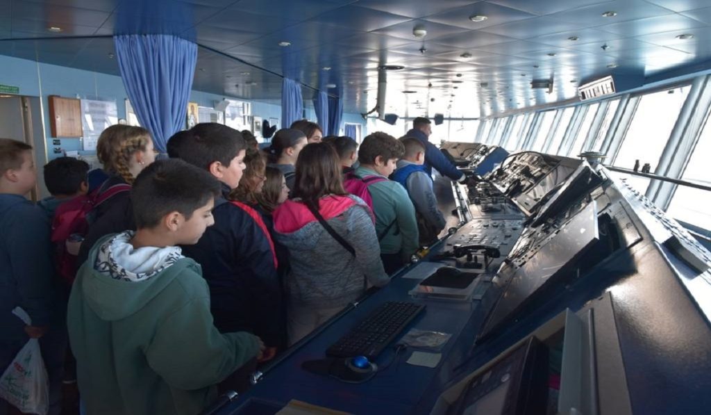 «Μικροί Καπετάνιοι» σε πλοίο των Μινωϊκων γραμμών! (Photo)