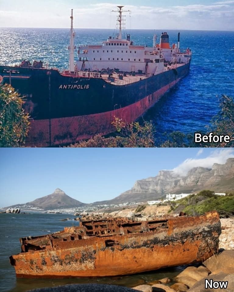 Το ναυάγιο του ελληνικού δεξαμενόπλοιου Antipolis: Δείτε πως είναι σχεδόν 50 χρόνια μετά