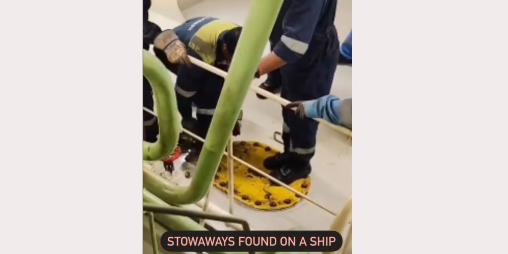 Η στιγμή που το πλήρωμα βρίσκει τους κρυμμένους λαθρεπιβάτες (Βίντεο)