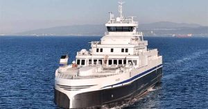 Το μεγαλύτερο ηλεκτρικό φέρι της Νορβηγίας που κατασκευάστηκε σε τουρκικά ναυπηγεία