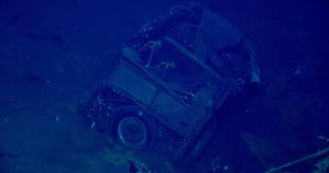 Όχημα εντοπισμένο στο ναυάγιο του USS Yorktown