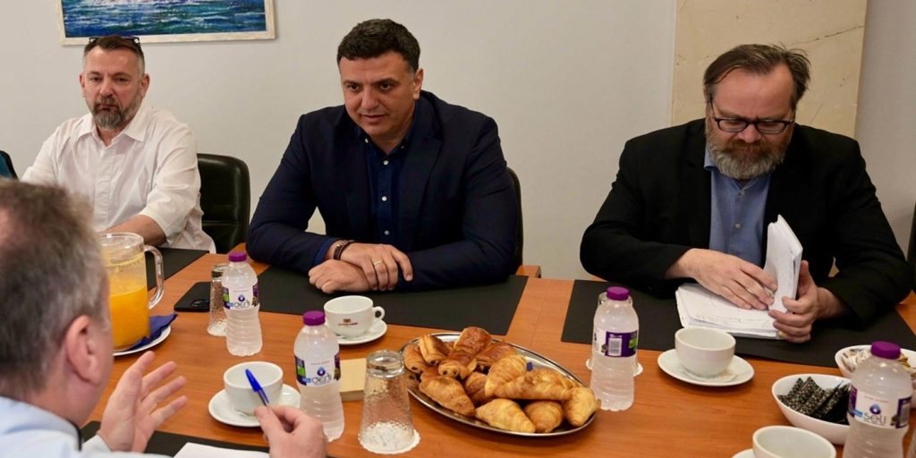 Β. Κικίλιας στη συνάντηση με ΠΝΟ: «Θα συνεργαστούμε προς όφελος των ναυτικών και της ναυτιλιακής κοινότητας»