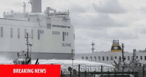 Πυρκαγιά σε πλοίο Ro/Ro στο λιμάνι Zeebrugge του Βελγίου