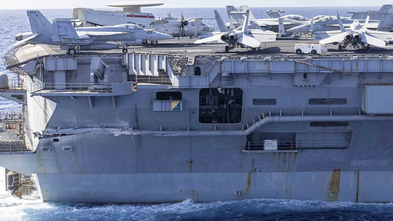 USS Truman σε αποστολή στην Ερυθρά Θάλασσα μετά την απώλεια του F/A-18E Super Hornet
