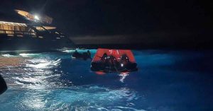 Το πλήρωμα του σουπεργιοτ Utopia IV που αποζημιώθηκε μετά από σύγκρουση με δεξαμενόπλοιο