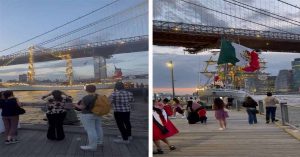 Πλοίο προσέκρουσε στη Γέφυρα του Μπρούκλιν με τραυματίες