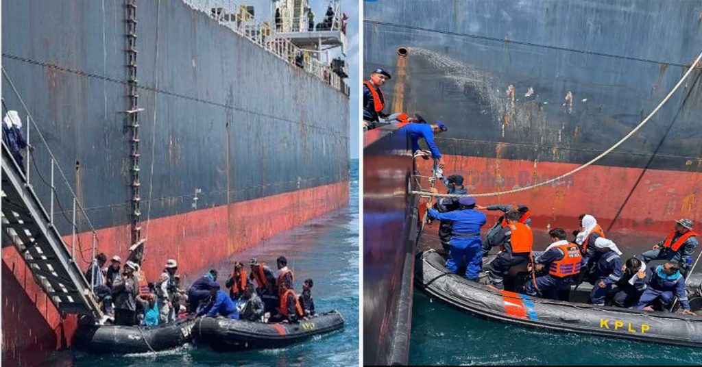 Το ελληνόκτητο πλοίο «Andros Spirit» διέσωσε 30 μέλη του πληρώματος του «Pacific Memory II»