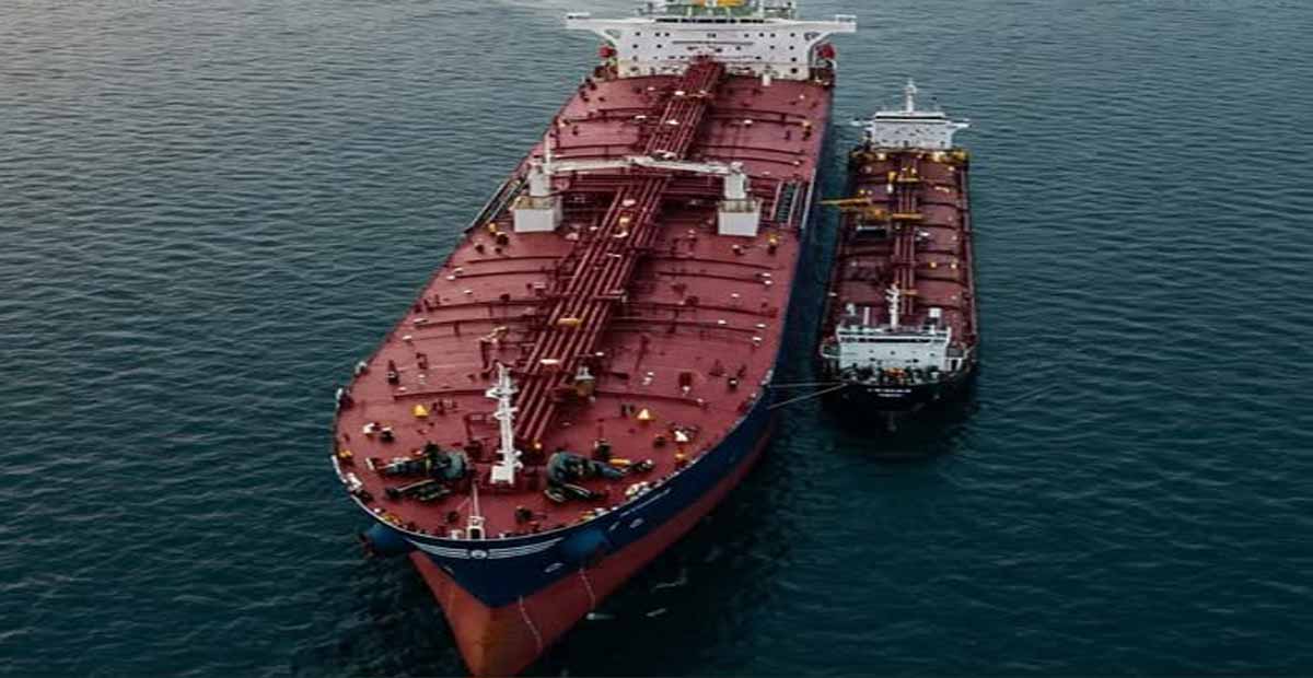 σύγκρουση πλοίων κατά τον ανεφοδιασμό καυσίμων