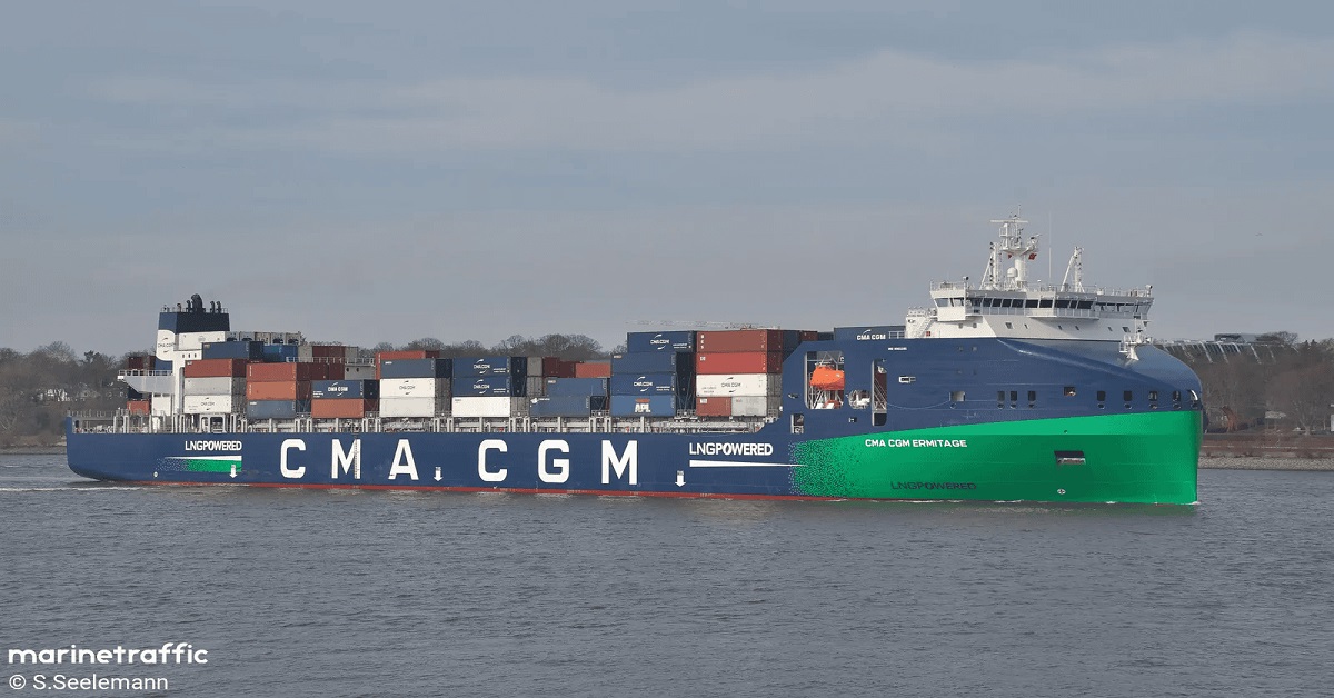 πλοίο προσέκρουσε σε προβλήτα στο Αμβούργο ποταμός Έλβας