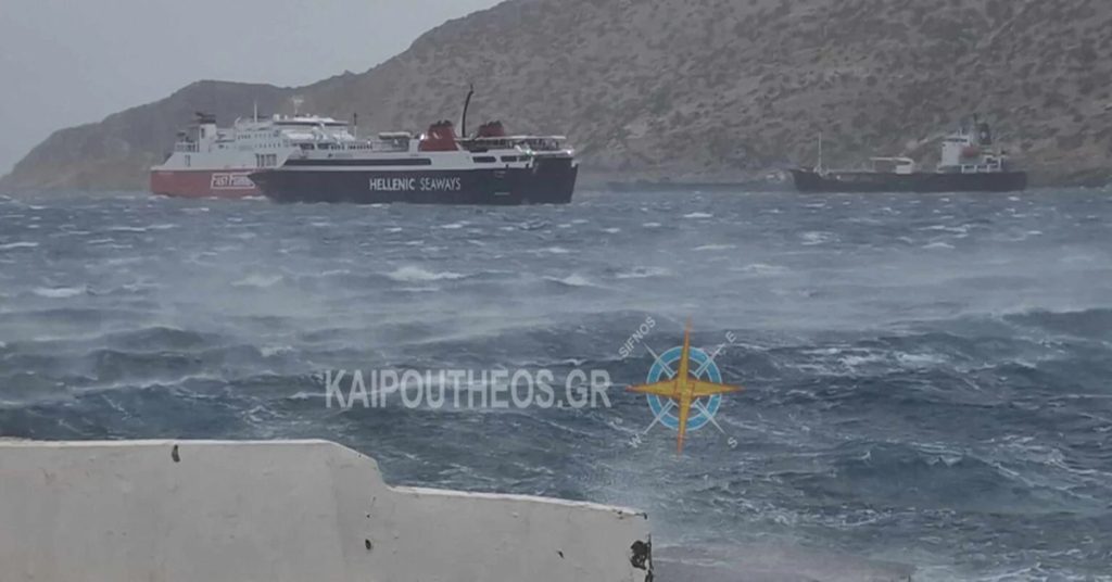 Το ΔΙΟΝΥΣΙΟΣ ΣΟΛΩΜΟΣ δένει με καταιγίδα στη Σίφνο – Συγκλονιστικά πλάνα από τη μάχη με τη θάλασσα
