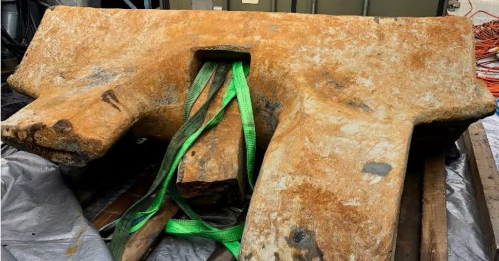 ζημιά σε αγωγό φυσικού αερίου από πλοίο