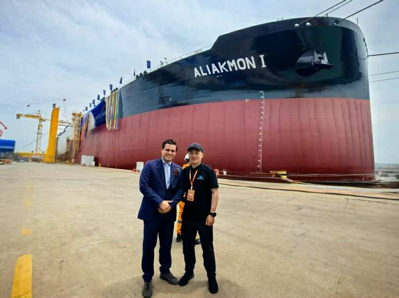 Το νεότευκτο κινεζικό τάνκερ VLCC της Dynacom