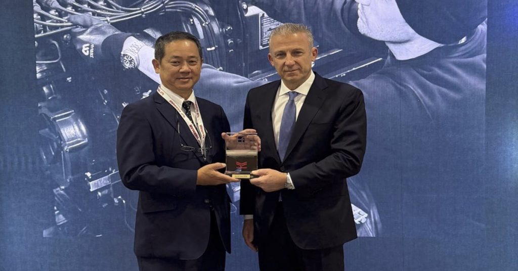 Βράβευση της Franman από τη Yanmar Power Technology
