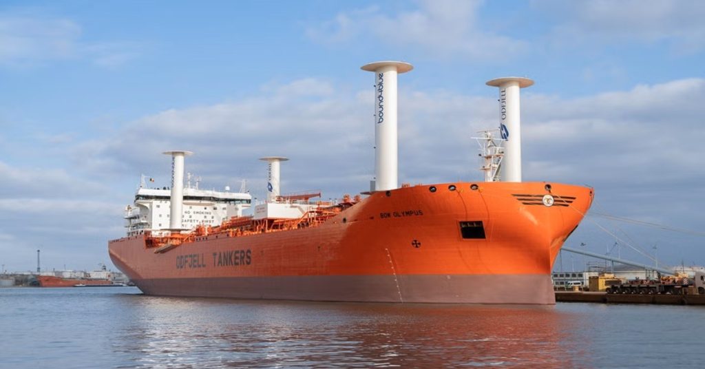 Τα ιστία στα εμπορικά πλοία είναι πλέον μια πραγματικότητα- Μείωση καυσίμου και θετικά σχόλια από τα πληρώματα