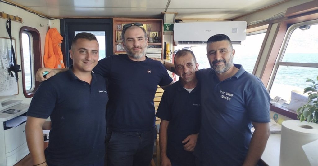 Από τη Ζάκυνθο στην Κεφαλονιά και στο τιμόνι του Ιόνιον Πέλαγος