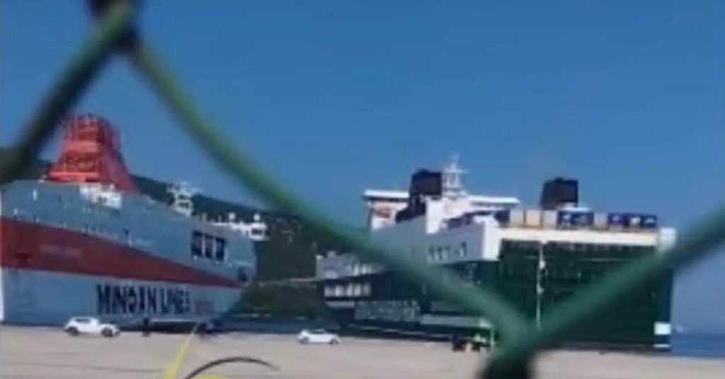 Τι αναφέρει το λιμενικό για τη σύγκρουση των πλοίων στην Ηγουμενίτσα
