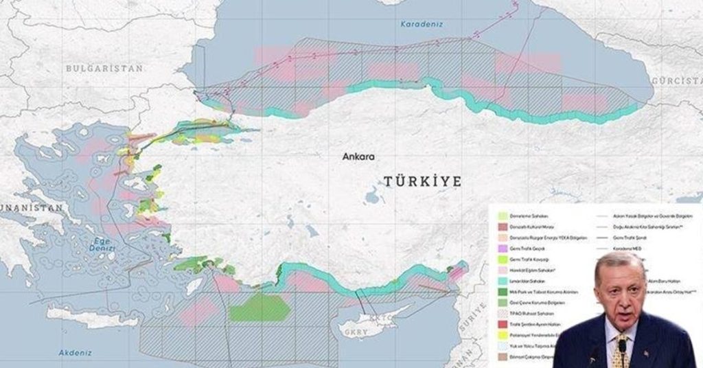 Θαλάσσιος Χωροταξικός Σχεδιασμός: Ιδού πως οι Τούρκοι σφετερίζονται το μισό Αιγαίο