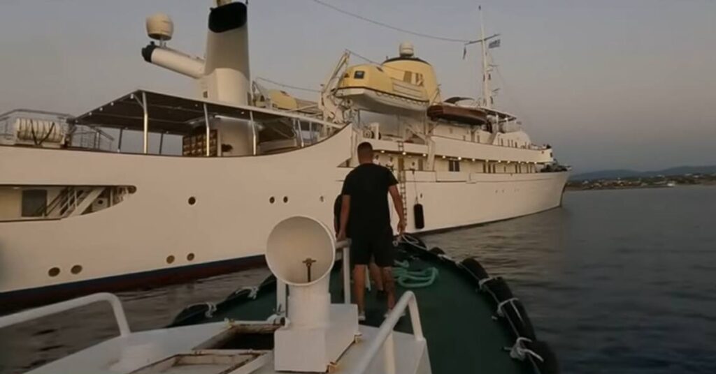 «Christina O»: Ένας θρύλος στην διώρυγα της Κορίνθου