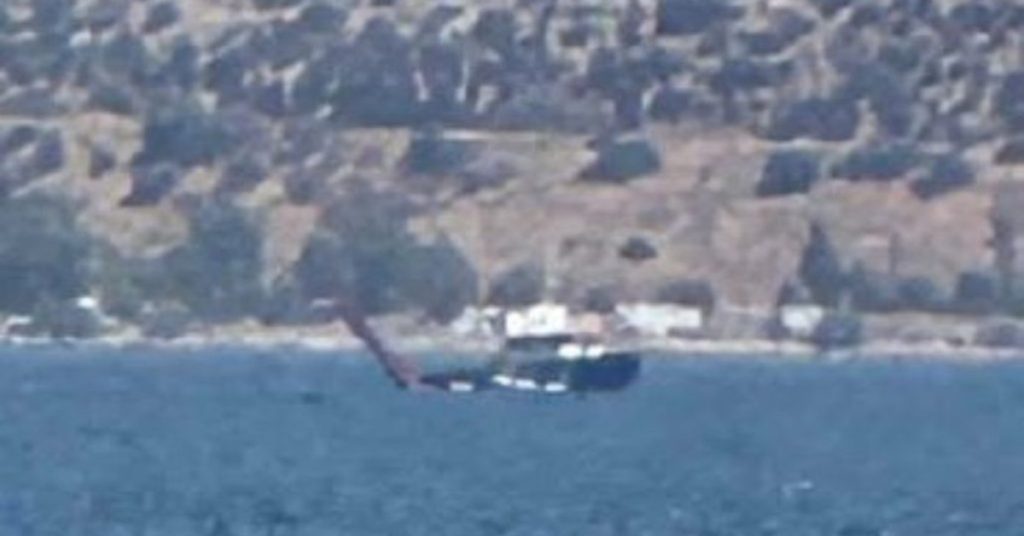 Πυροσβεστικό ελικόπτερο έπεσε στην Ελευσίνα