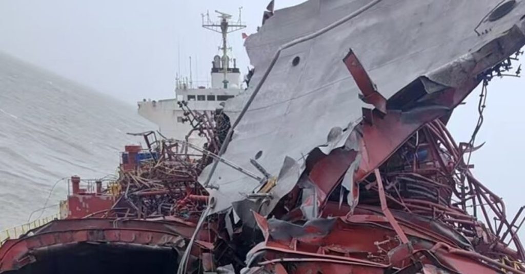 Απίστευτη έκρηξη στο δεξαμενόπλοιο Fulda - Σχεδόν διαλύθηκε το πλοίο!