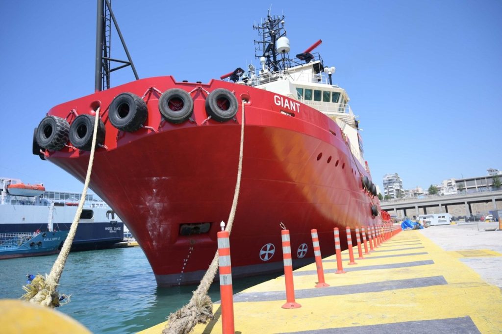  Στην Ερυθρά Θάλασσα το ναυαγοσωστικό GIANT