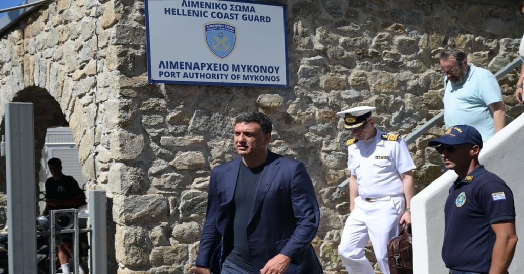 Β. Κικίλιας: Ολοκληρωμένο master plan για το λιμάνι της Μυκόνου