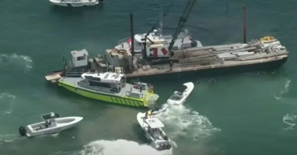 2 παιδιά νεκρά και δύο σε κρίσιμη κατάσταση από την σύγκρουση φορτηγίδας με ιστιοφόρο (βίντεο)