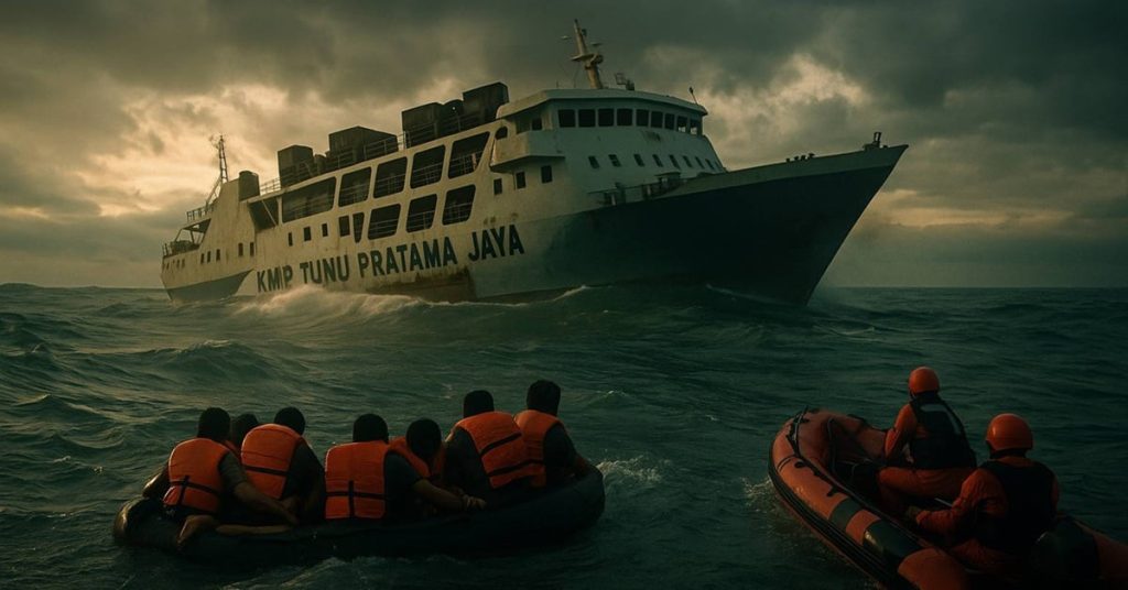 Τραγωδία στο Μπαλί: Βύθιση επιβατηγού με δεκάδες αγνοούμενους και νεκρούς