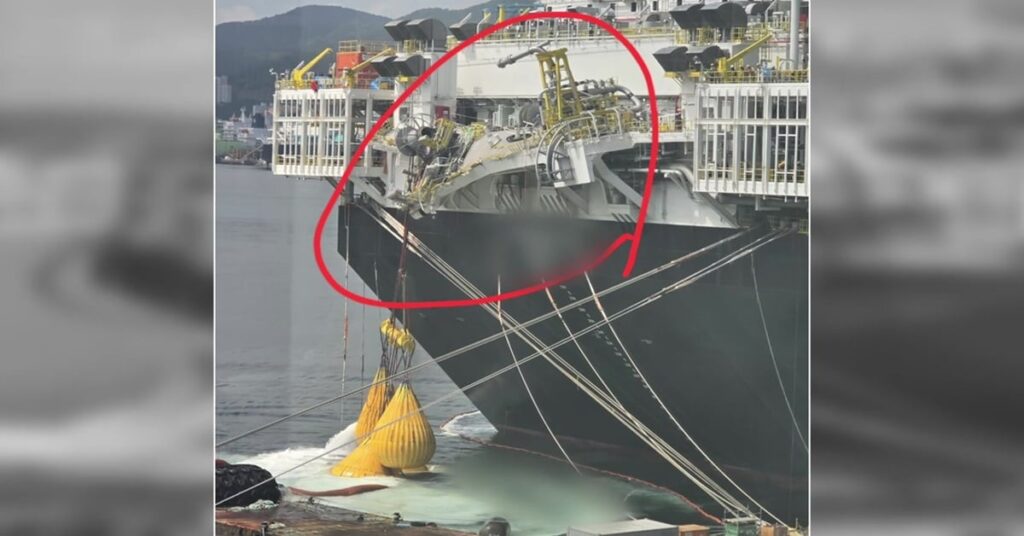 Ένας άνθρωπος έχασε την ζωή του κατά την διάρκεια δοκιμών σε πλοίο FPSO (video)