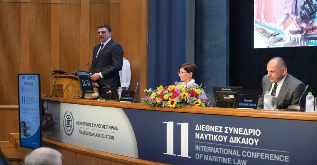 Β. Κικίλιας: Προχωράμε σε αναμόρφωση του Κώδικα Δημοσίου Ναυτικού Δικαίου