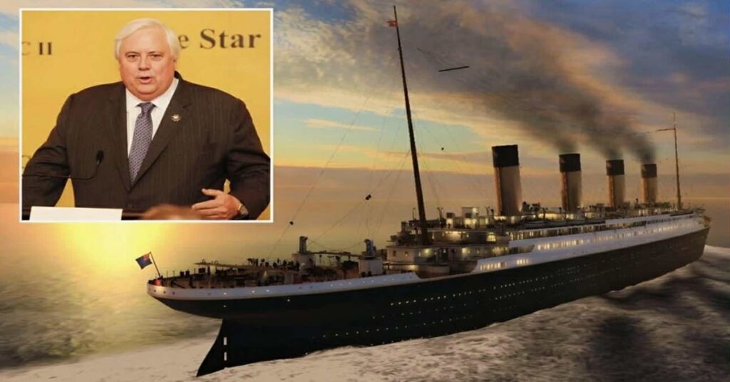 Κλάιβ Πάλμερ: «Ο Τιτανικός II θα αποπλεύσει επιτέλους από το Σαουθάμπτον το 2027!»