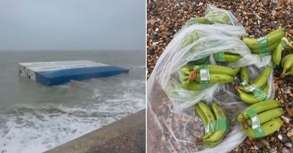 Μεγάλα προβλήματα και καθυστερήσεις προκλήθηκαν στο λιμάνι του Southampton από την πτώση εμπορευματοκιβωτίων-ψυγείων από ένα φορτηγό πλοίο-ψυγείο στην θάλασσα