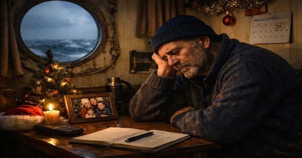 Πόσοι έχετε αναρωτηθεί πώς είναι μια οικογενειακή γιορτή όπως τα Χριστούγεννα για έναν ναυτικό