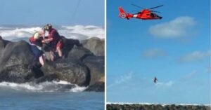 Σέρφερ που βρισκόταν για 30 ώρες σε βράχους στην ανοιχτή θάλασσα σώθηκε από θαύμα