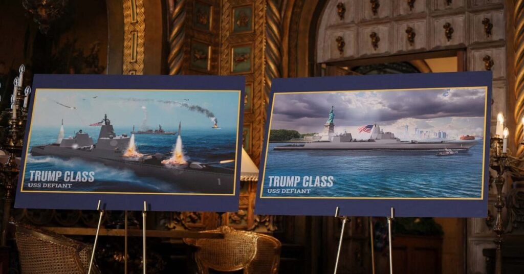 Το πρώτο πλοίο κλάσης Trump θα μπορούσε να γίνει το ακριβότερο πολεμικό πλοίο των ΗΠΑ