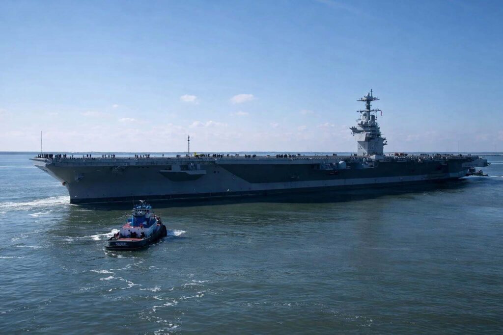 Φωτογραφίες: Ολοκληρώθηκαν οι δοκιμές του αεροπλανοφόρου USS John F. Kennedy - «Ζαλίζει» το κόστος κατασκευής του