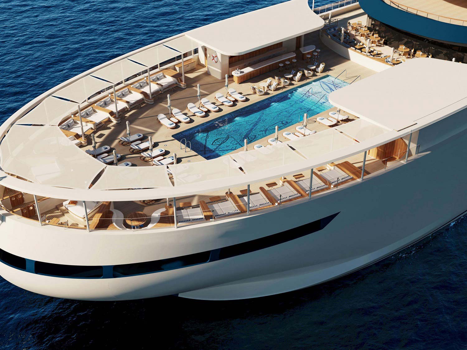 το πρώτο «έξυπνο» ultra-luxury κρουαζιερόπλοιο με τεχνητή νοημοσύνη