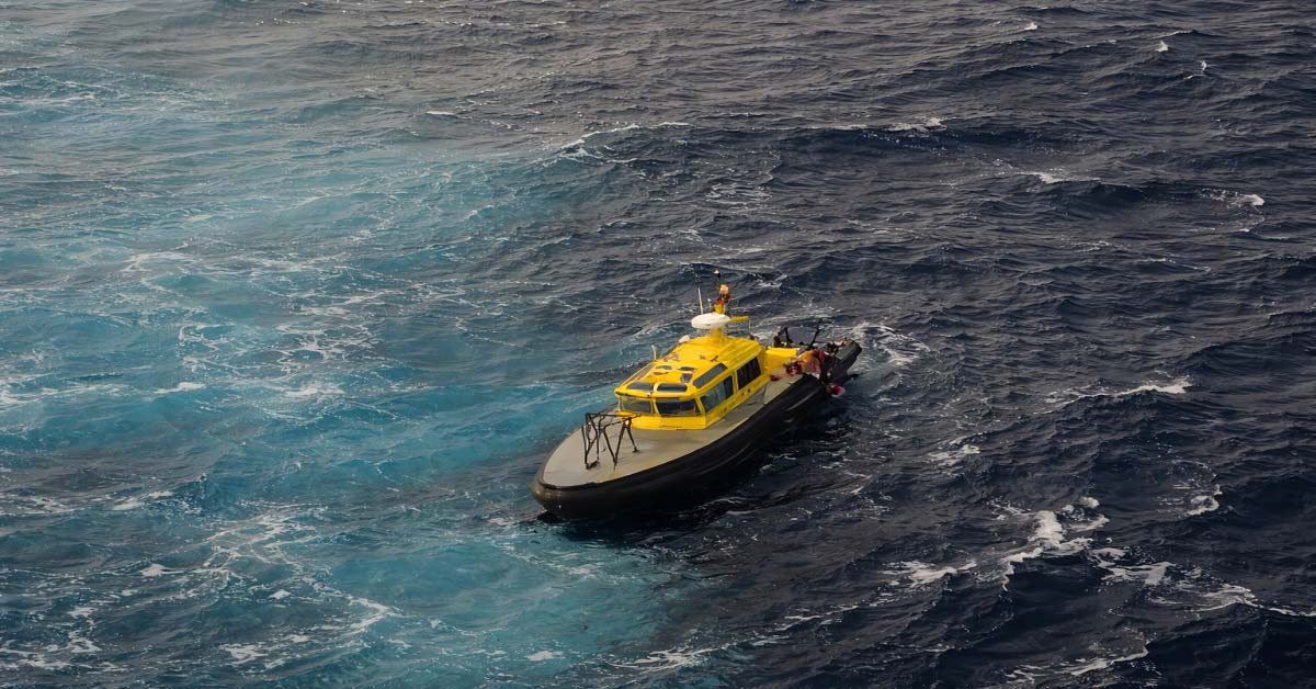 Πλοηγός έπεσε στην θάλασσα προσπαθώντας να επιβιβαστεί στο κρουαζιερόπλοιο Emerald Princess