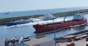 Διαρροή υγραερίου από δεξαμενόπλοιο κατά την εκφόρτωση στη Γουατεμάλα