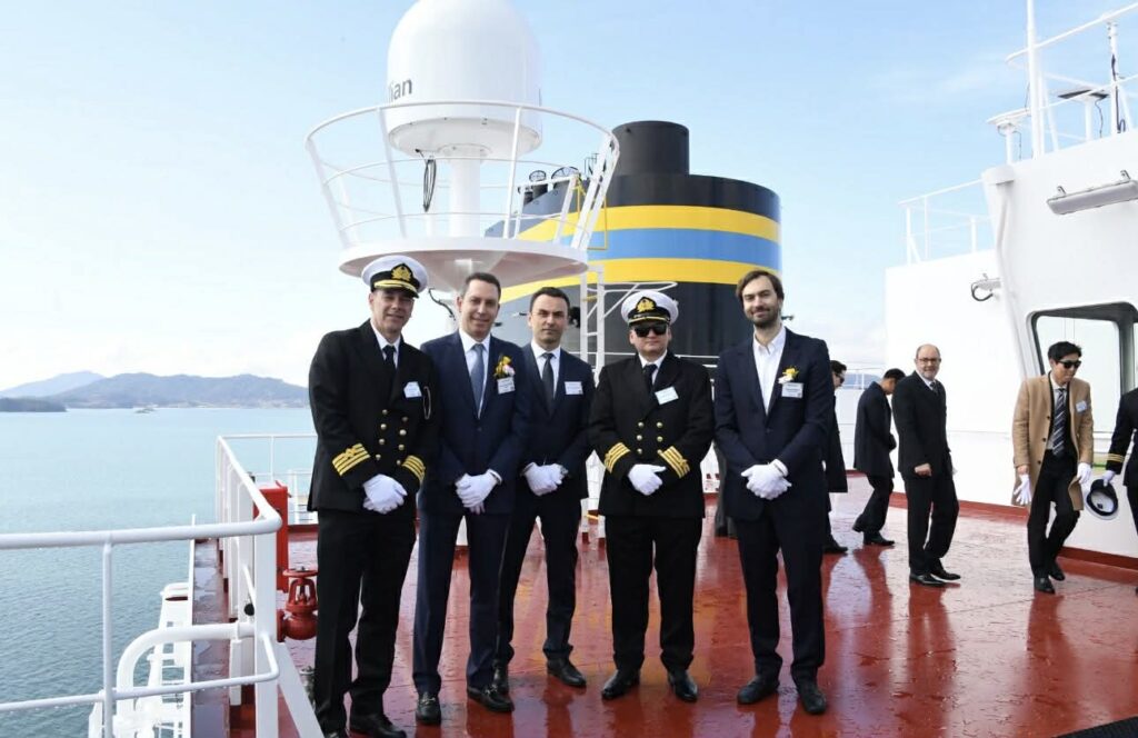 Η TMS παρέλαβε το νεότευκτο πλοίο μεταφοράς LNG “OLYMPUS LNG”