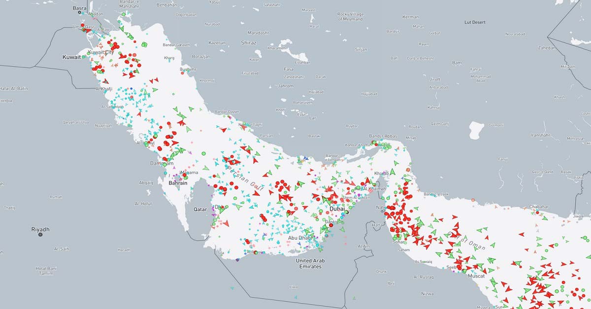 Δεκάδες ελληνικά και ελληνόκτητα πλοία στον Περσικό – Αγωνία για τους Έλληνες ναυτικούς