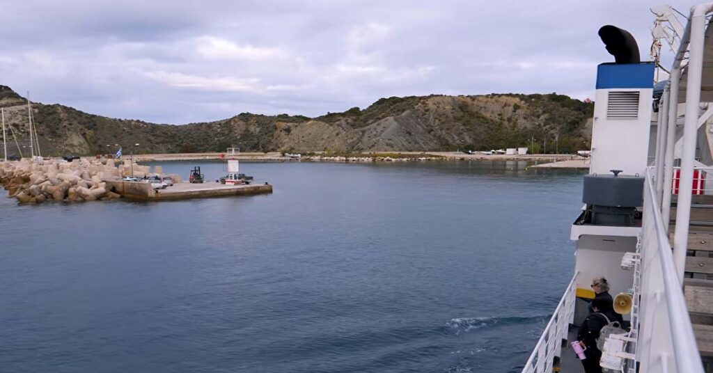 Ρεμέτζο ακριβείας του “Ευδοκία” στο λιμάνι του ακριτικού νησιού Ερείκουσα