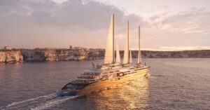 Έσπασε όλα τα ρεκόρ ταχύτητας το νέο κρουαζιερόπλοιο-ιστιοφόρο των 220 μέτρων