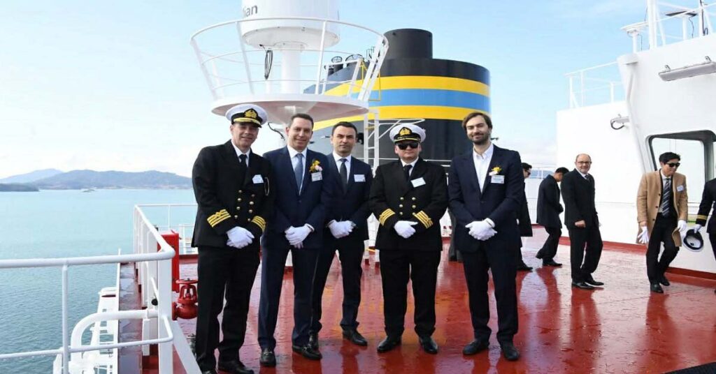 Η TMS παρέλαβε το νεότευκτο πλοίο μεταφοράς LNG “OLYMPUS LNG”