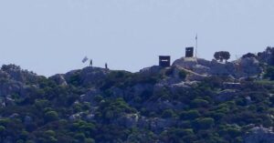 Συγκινητικός χαιρετισμός στη Ρω και άφιξη στο Καστελλόριζο