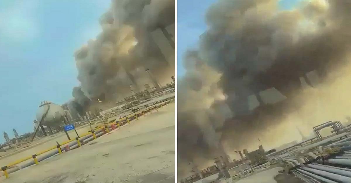 Χτυπήθηκε ο μεγαλύτερος τερματικός σταθμός πετρελαίου στον κόσμο