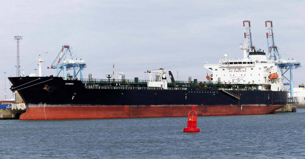 Πρόστιμο-μαμούθ 10 εκατομμυρίων ευρώ στο δεξαμενόπλοιο Ethera