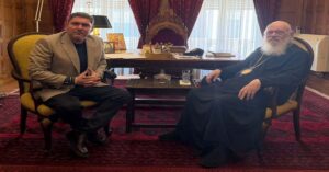 Συνάντηση του Γ. Βάλλη με τον Αρχιεπίσκοπο κ. Ιερώνυμο με επίκεντρο την Κοινωνική Προσφορά