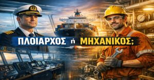 Πλοίαρχος ή Μηχανικός; Μια κρίσιμη επιλογή σπουδών και σταδιοδρομίας για τον νέο άνθρωπο