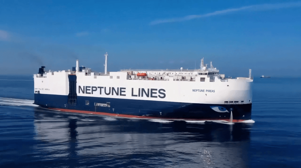 Η Neptune παρέλαβε το νέας γενιάς πλοίο RoRo «Neptune Pireas»